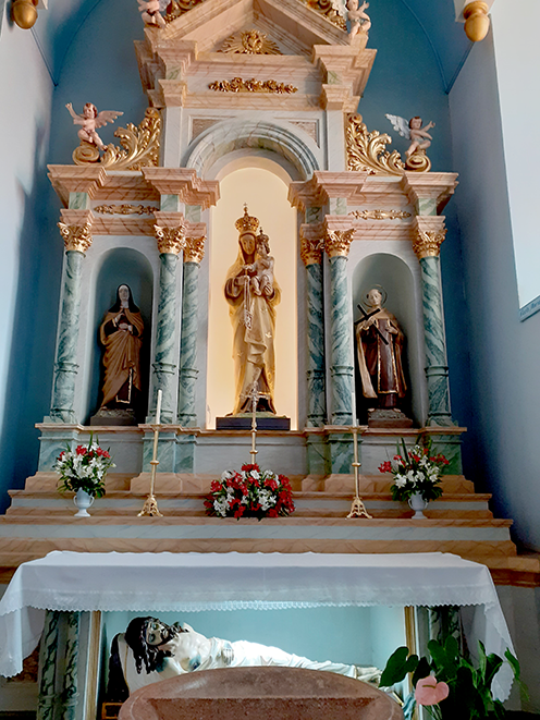 Interior Igreja Matriz de São Bento do Sapucaí